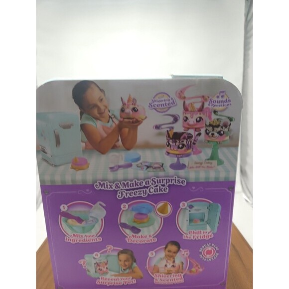 Brand New Release Cookeez Makery Freezy Cakez Fridge Plush Cook Bake Interactive - Picture 9 of 10
